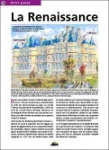 Les Ouvrages | Petit Guide | Aujourd'hui ce mot sert à désigner, globalement, le changement mental qui s'opéra en Europe, pour l'essentiel durant le XVIème siècle.